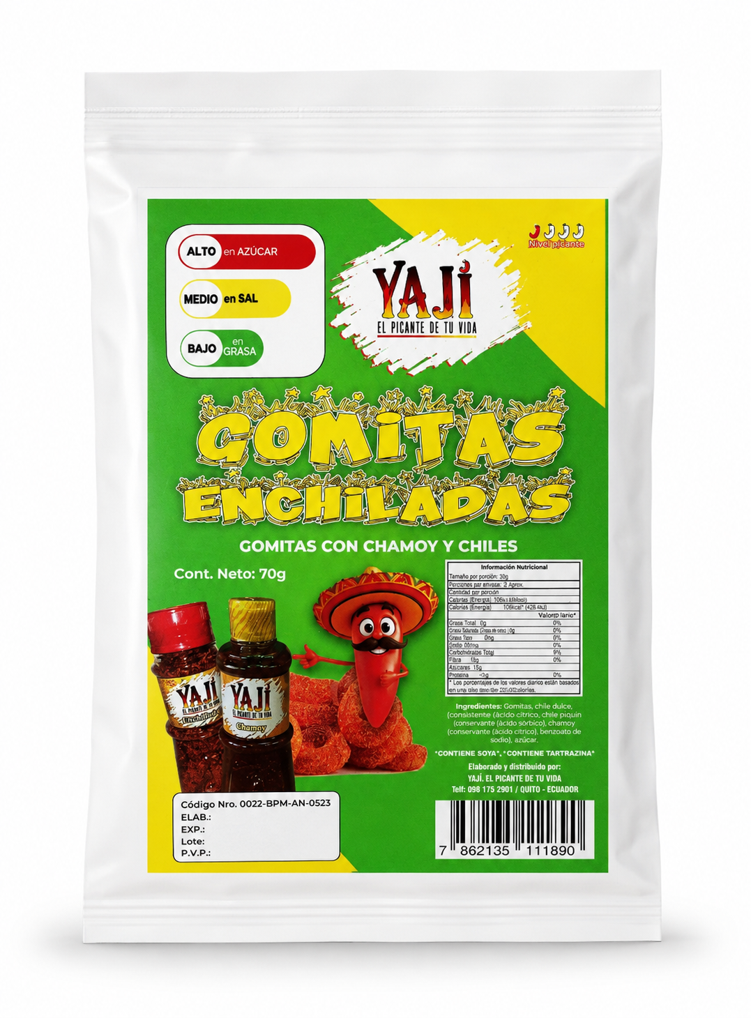 GOMITAS ENCHILADAS