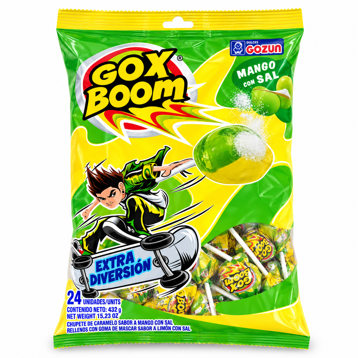 GOX BOOM MANGO CON SAL