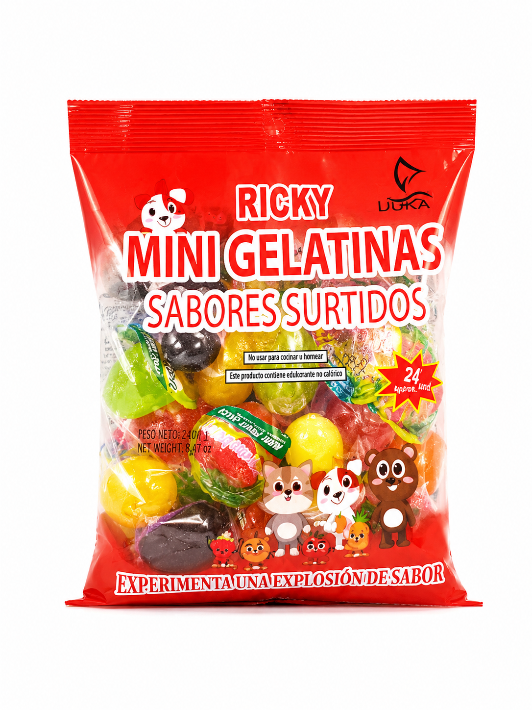MINI GELATINAS 20U