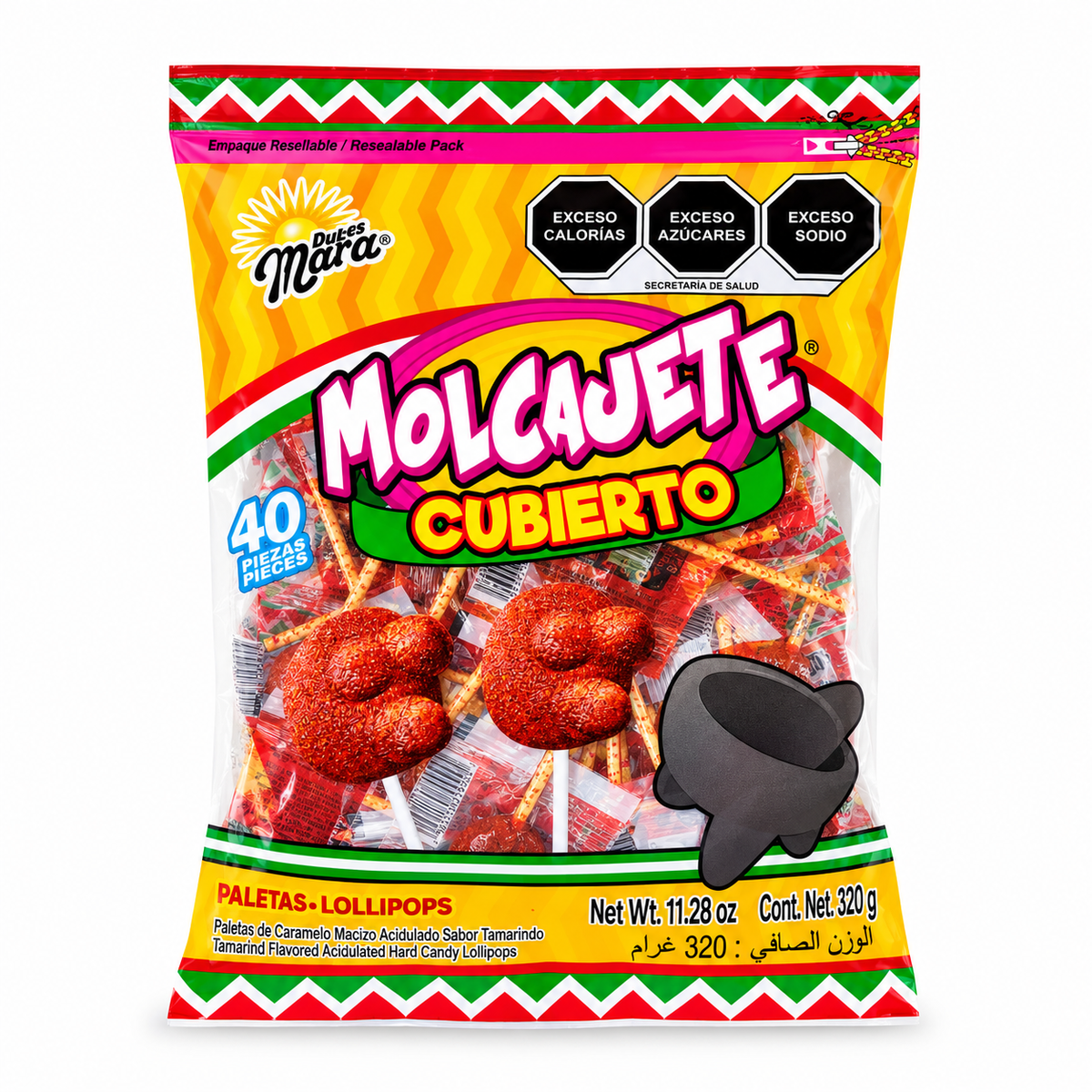 PALETA MOLCAJETE
