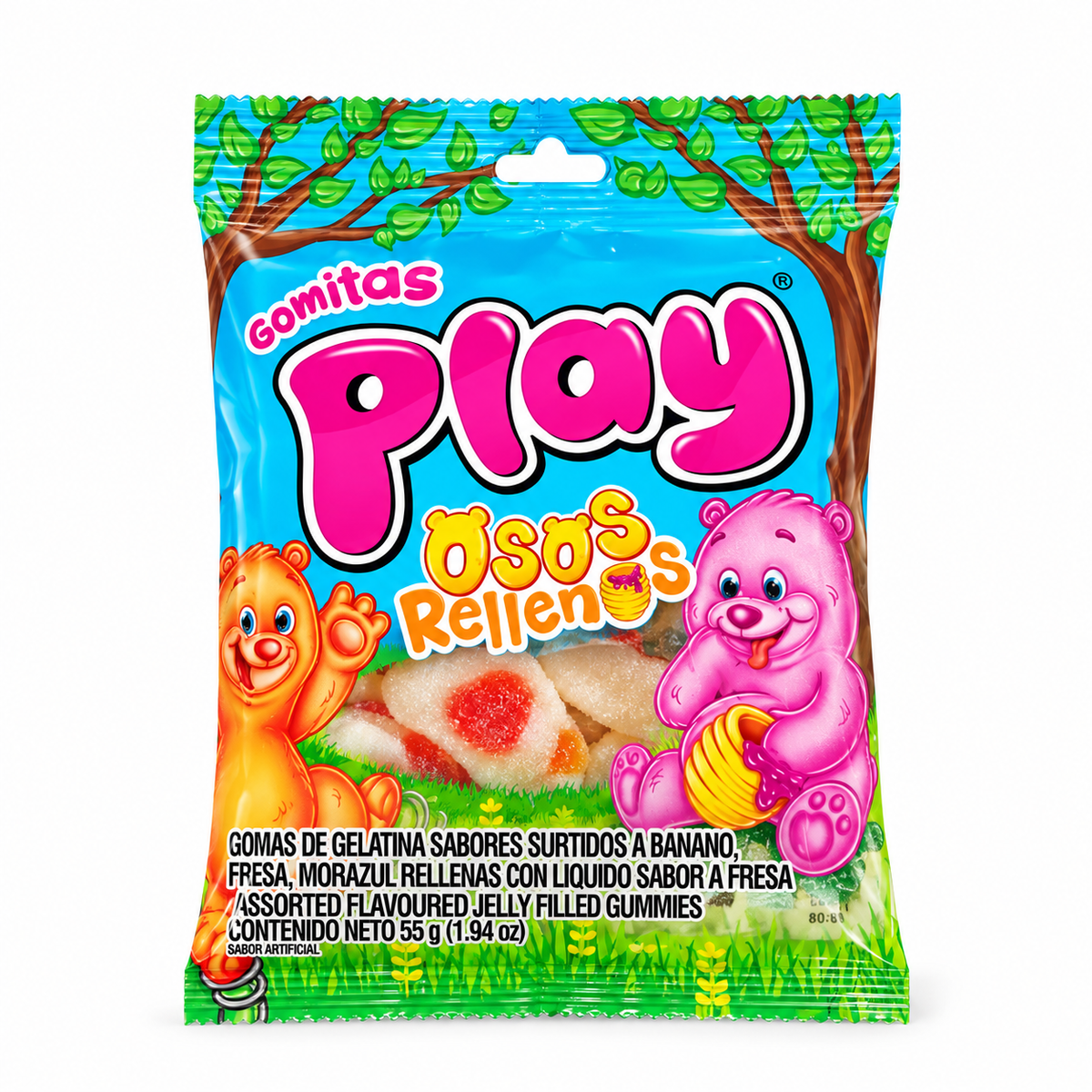 PLAY OSITOS RELLENOS 55G