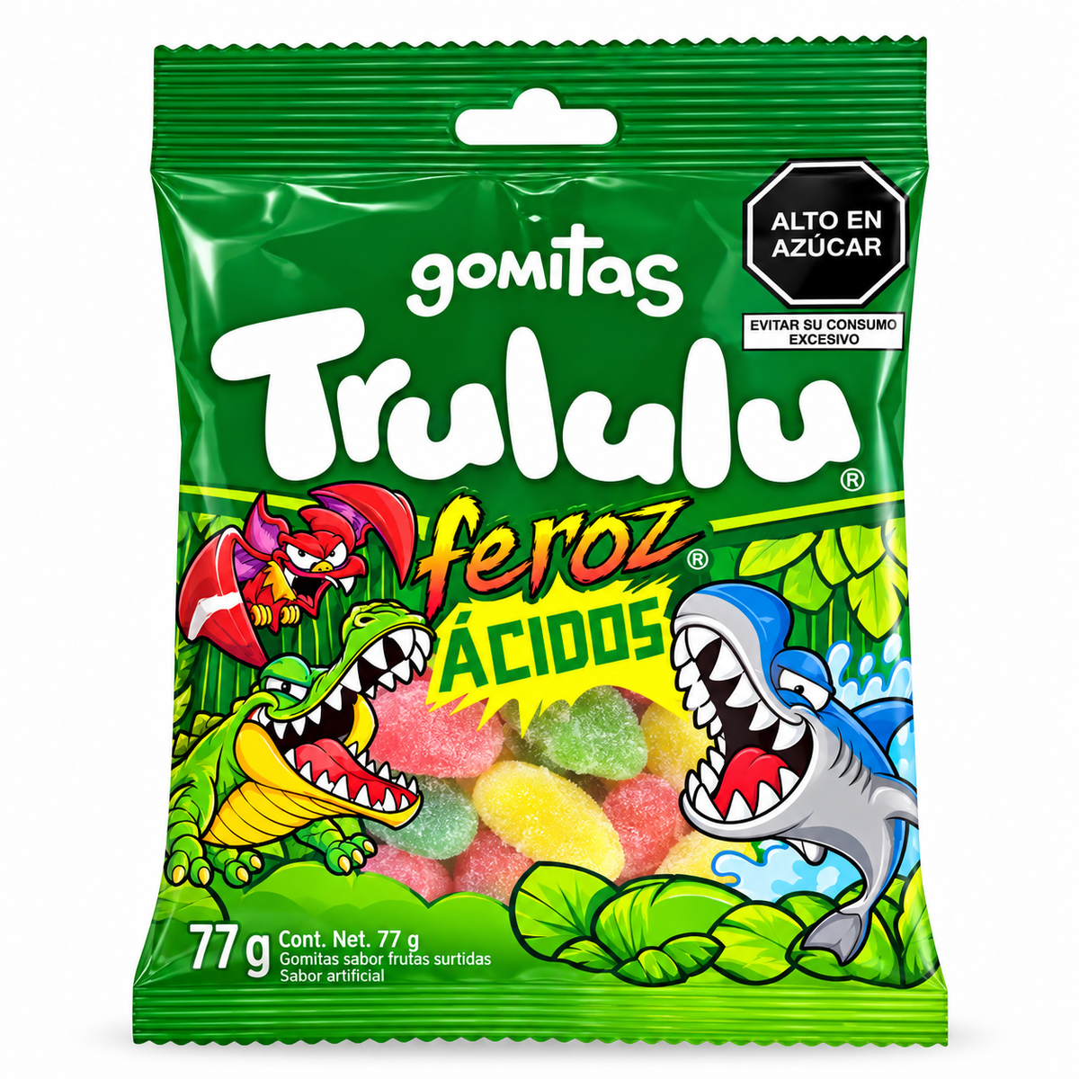 TRULULU FEROZ ACIDOS 80G