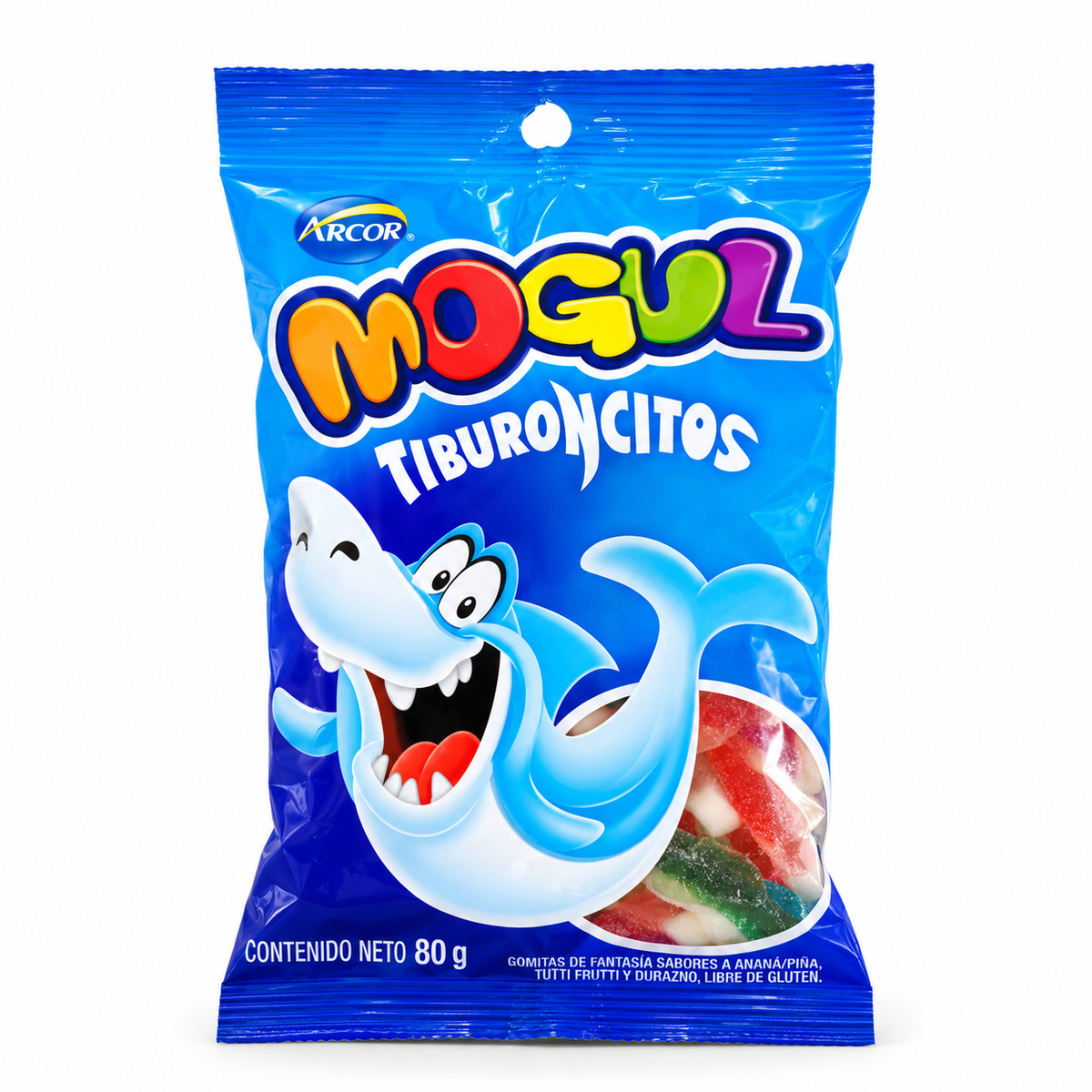 MOGUL TIBURONCITOS (80G)