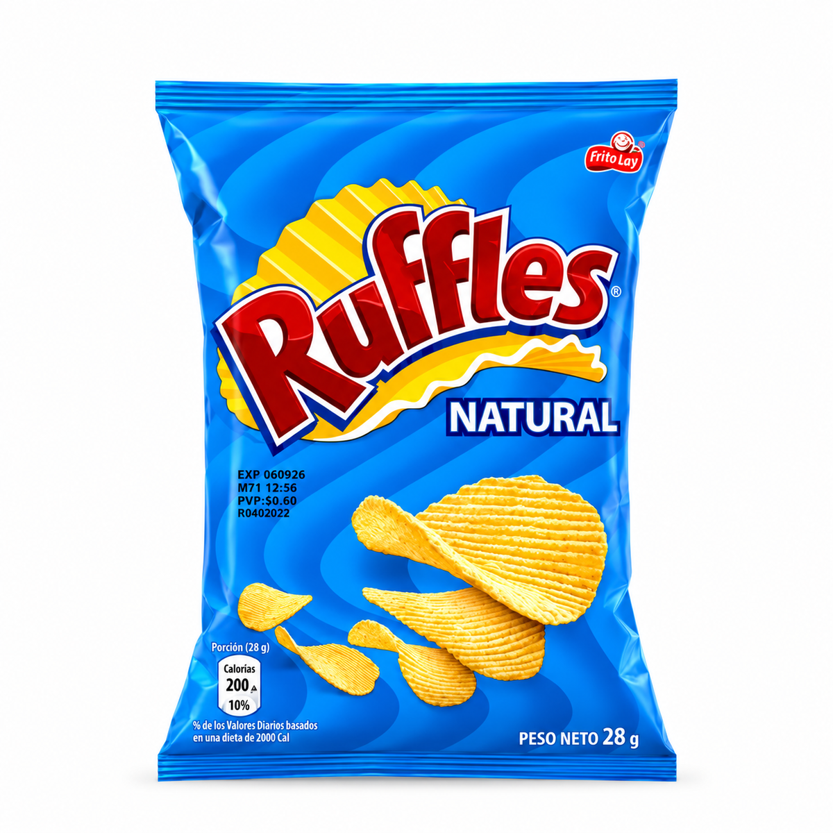 RUFFLES NATURALES 38G