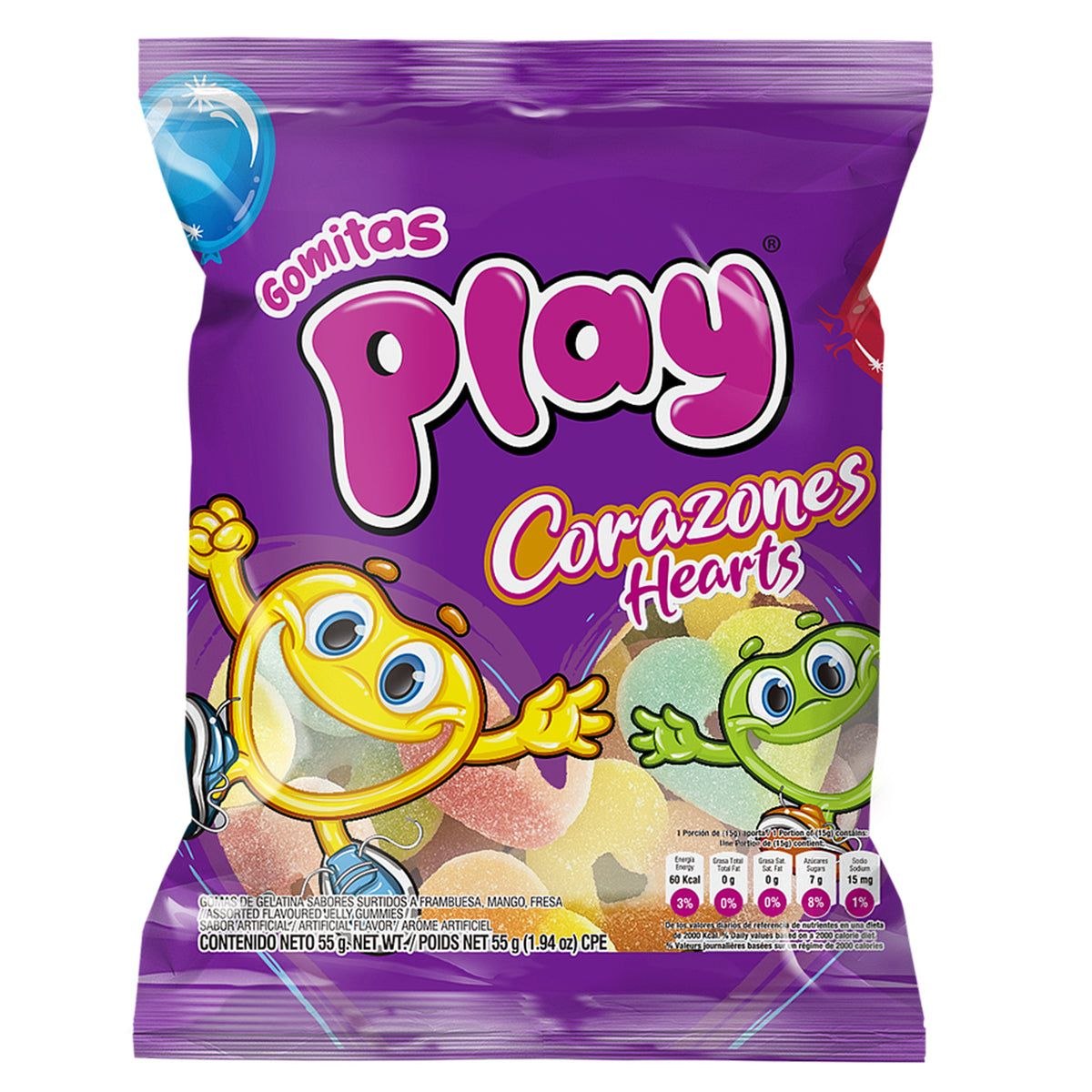 PLAY CORAZONES 55G