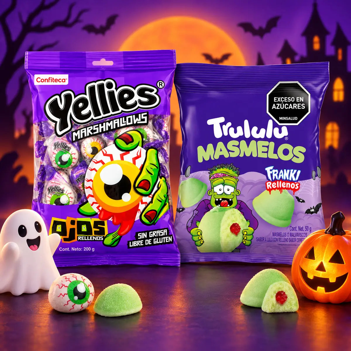 Dulces de Halloween en Dulcelandia Quito Ecuador