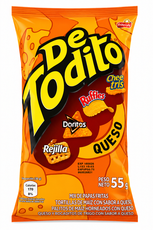 DE TODITO QUESO 55G