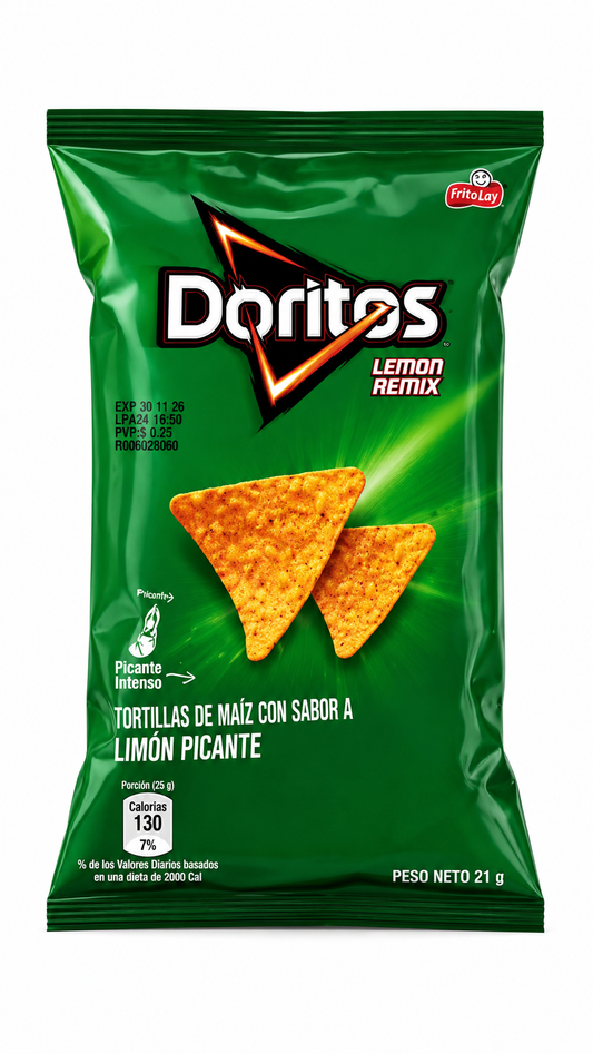 DORITOS LIMON TIRA 12U