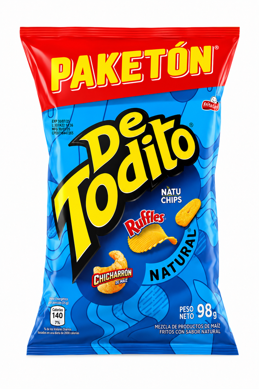 DE TODITO NATURAL PAKETON 98G