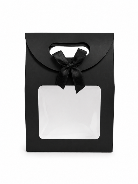 CAJITA DE REGALO CARTERA NEGRA