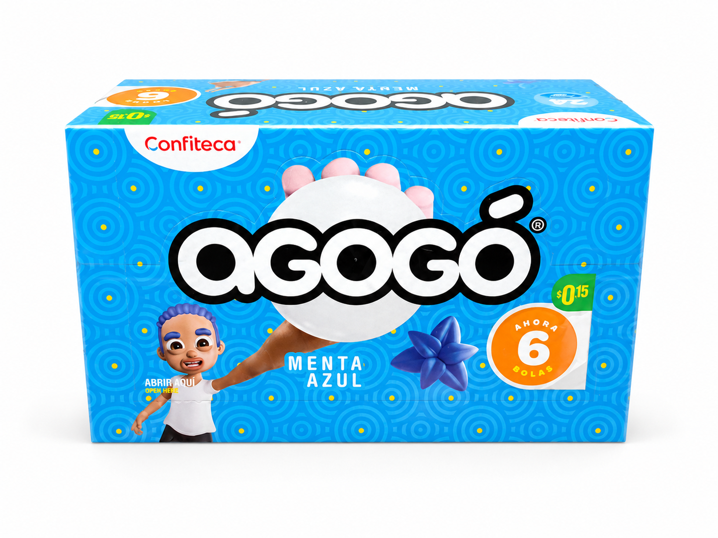 AGOGO MENTA AZUL X24U