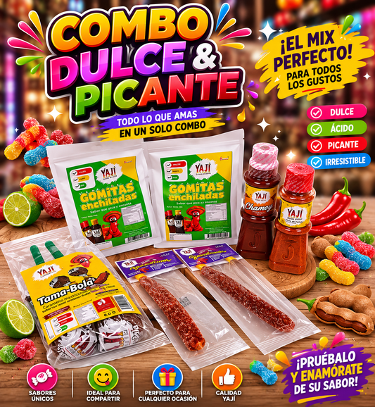 COMBO DULCE Y PICANTE