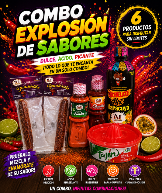 COMBO EXPLOSION DE SABORES
