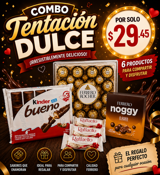 COMBO TENTACION DULCE
