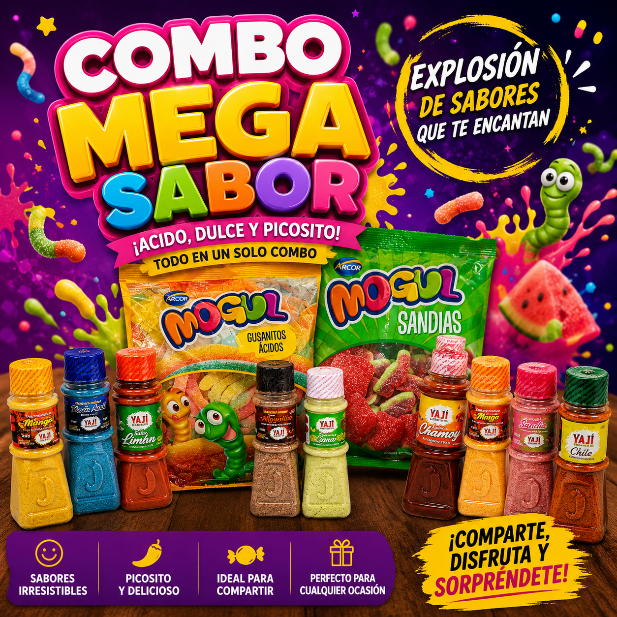 COMBO MEGA SABOR