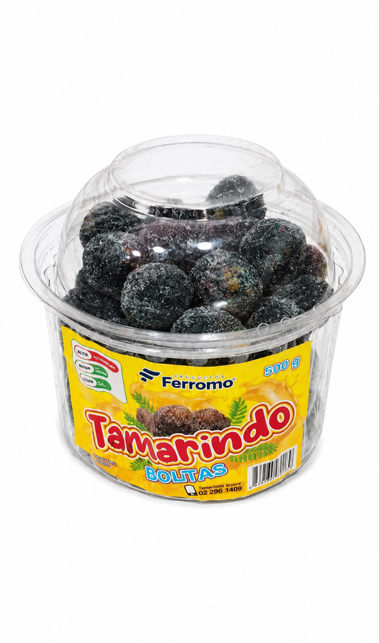 MINI BOLITAS DE TAMARINDO MORA AZUL