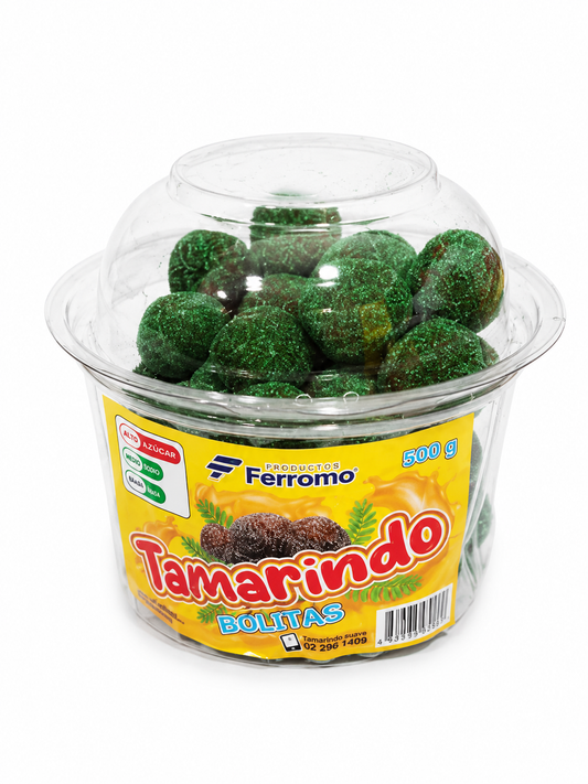 MINI BOLITAS DE TAMARINDO LIMON