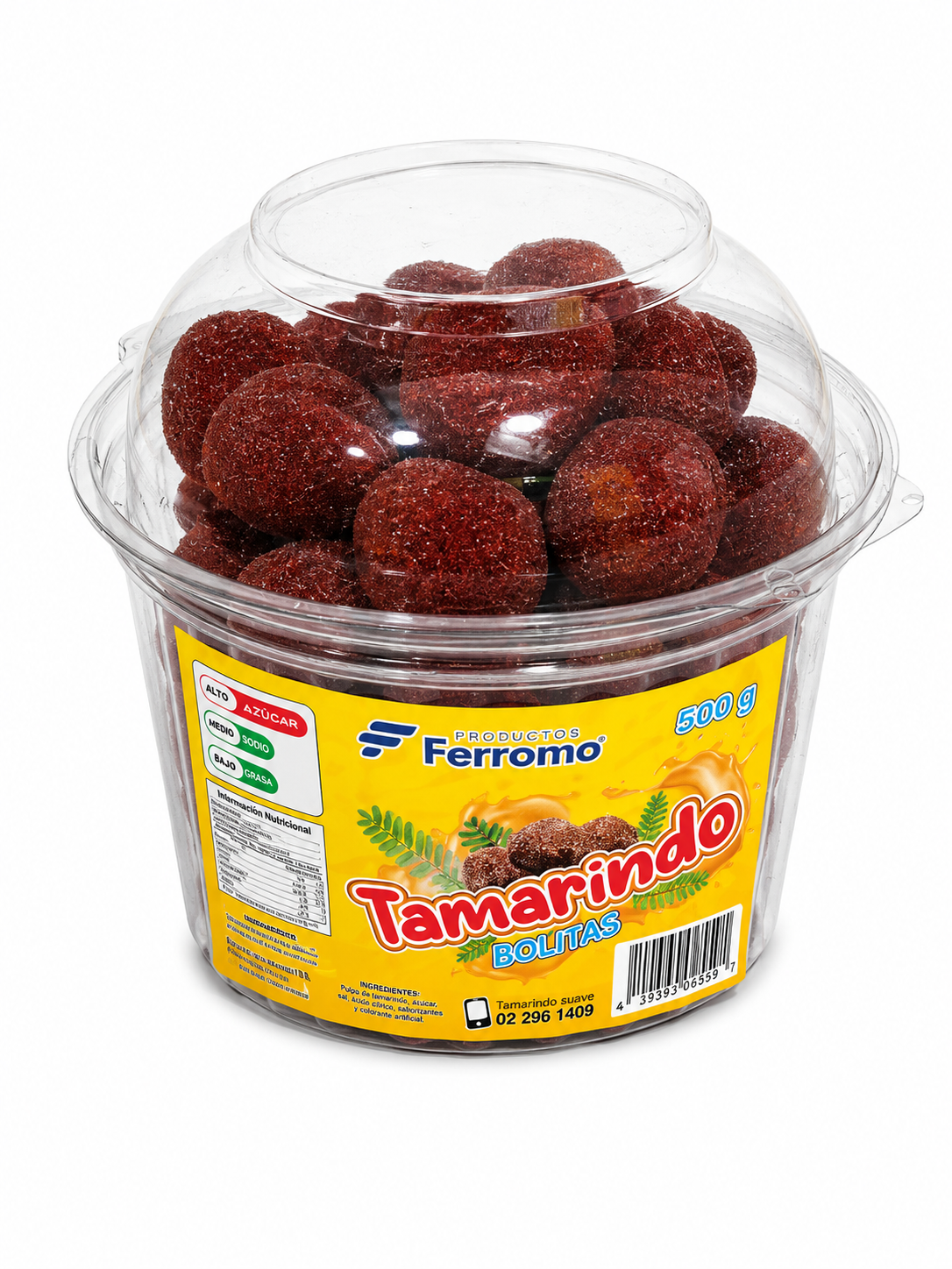 MINI BOLITAS DE TAMARINDO PICANTE