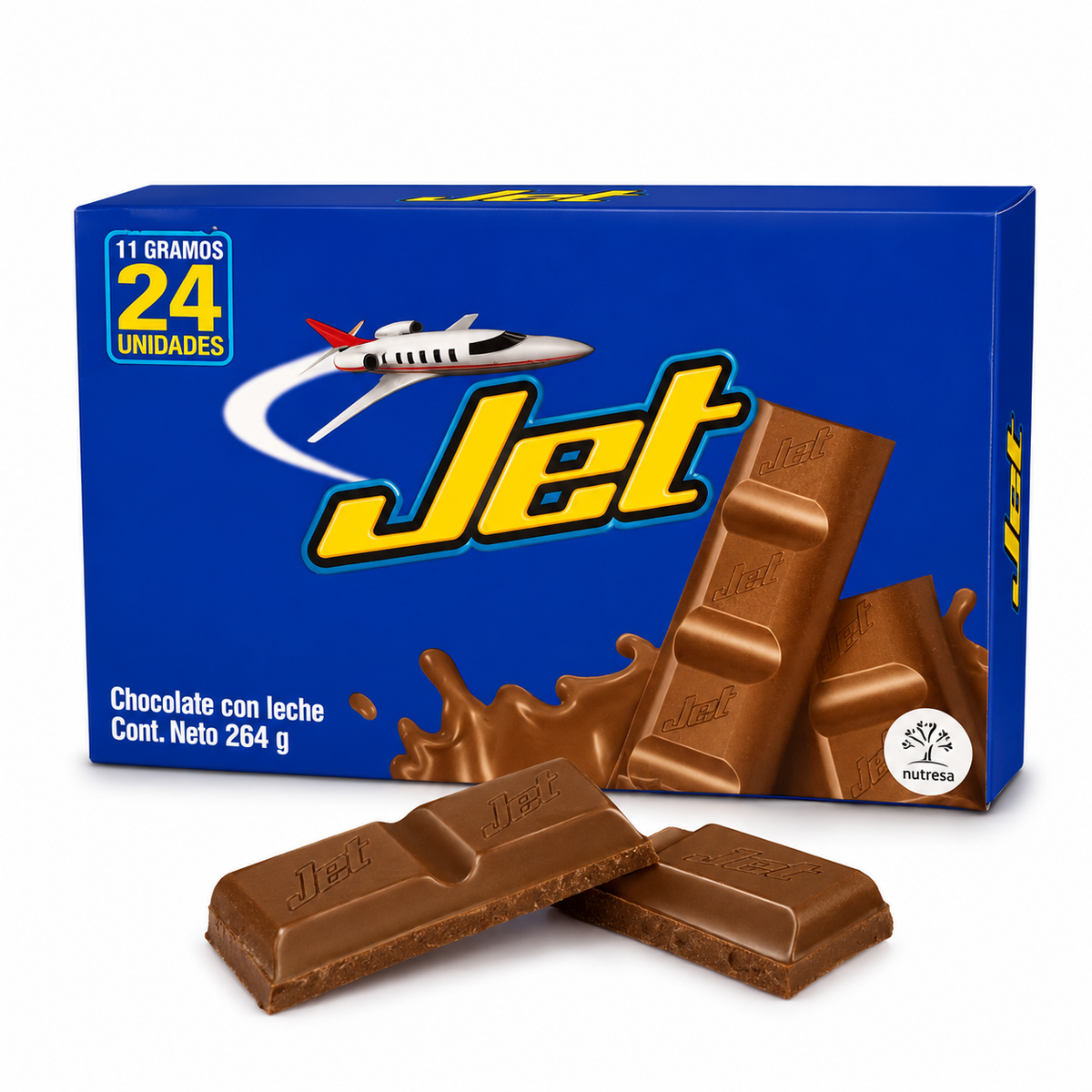JET CHOCOLATE CON LECHE 24 UNI