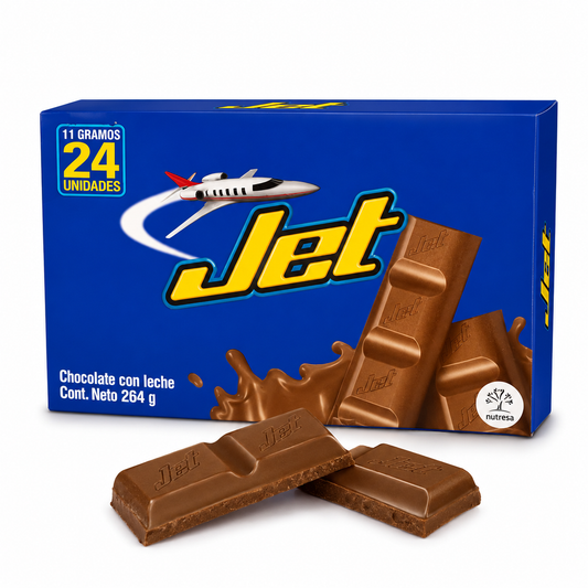 JET CHOCOLATE CON LECHE 24 UNI