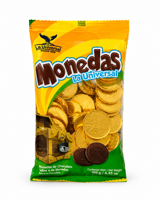 MONEDAS DE CHOCOLATE
