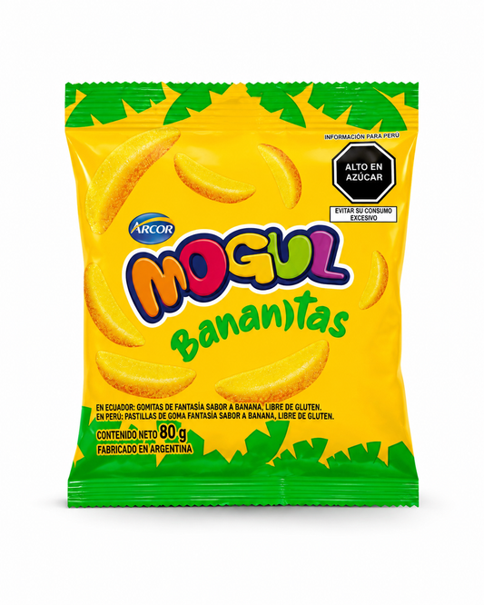 MOGUL BANANITAS 80G