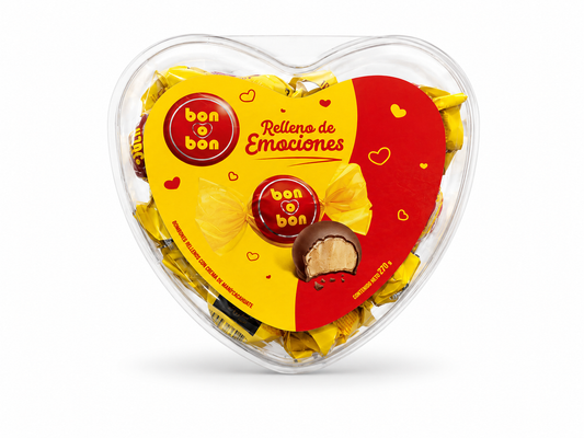 BON O BON CORAZON LECHE