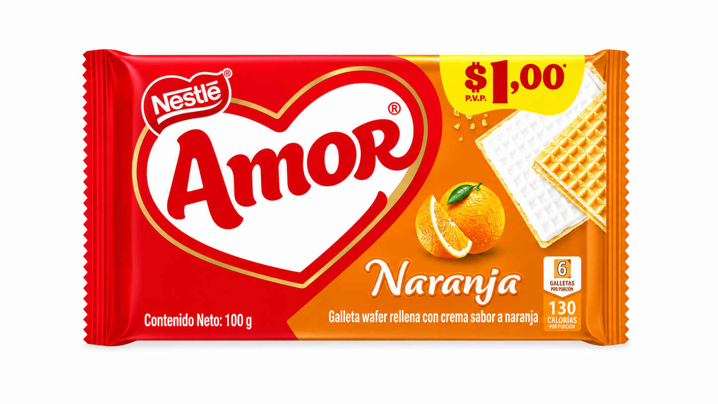 AMOR NARANJA 100G