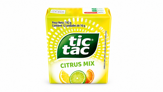 TIC TAC CITRUS MIX 12U