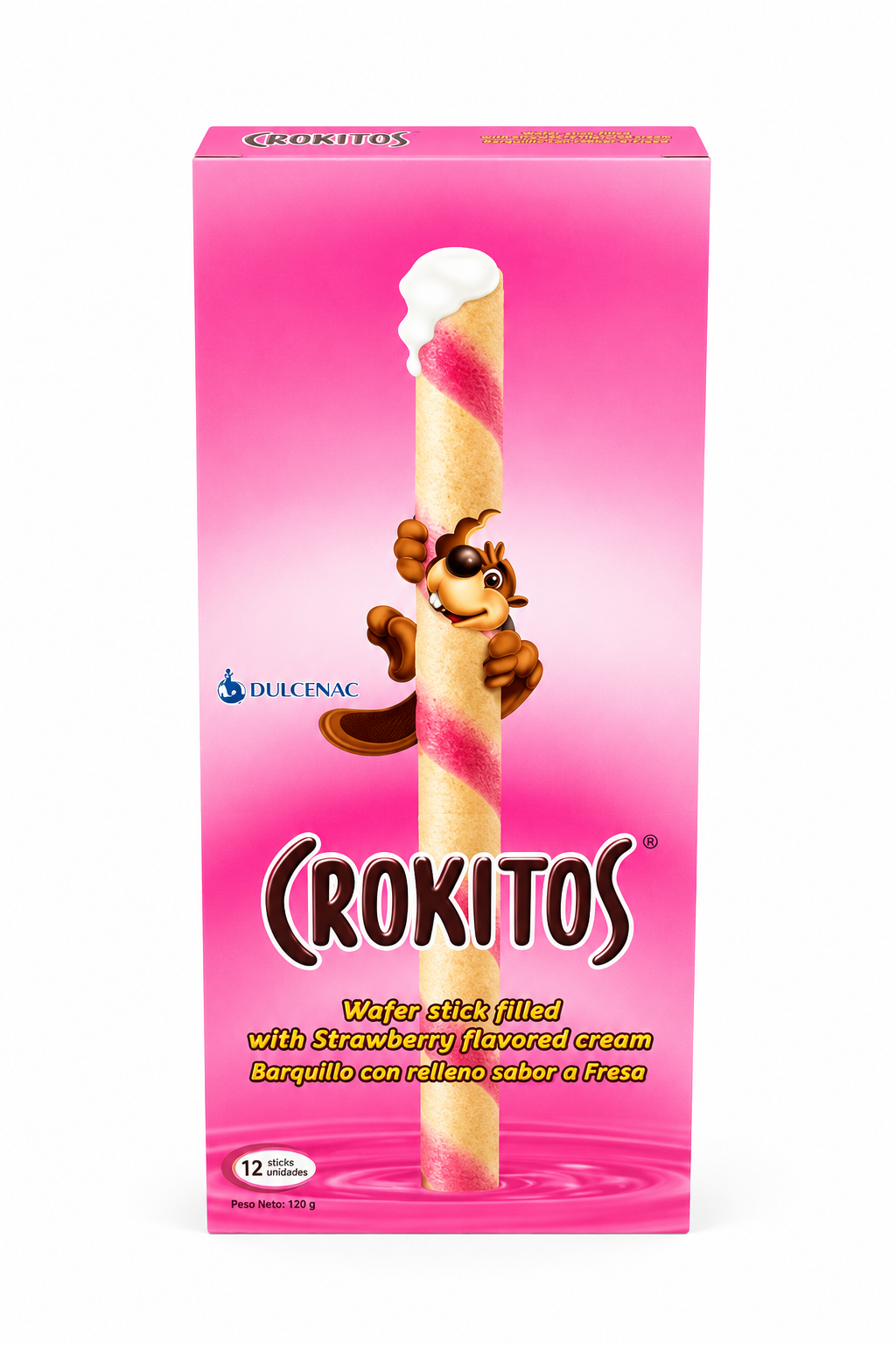 CROKITOS FRESA 12U