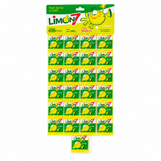 LIMON 7 POLVO 80U
