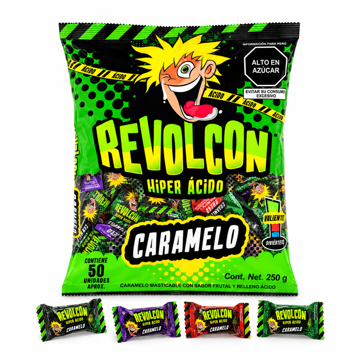 REVOLCON HIPER ACIDO CARAMELO