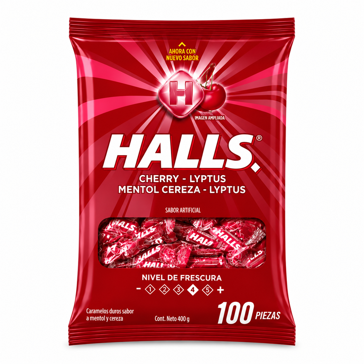 HALLS CHERRY 100U