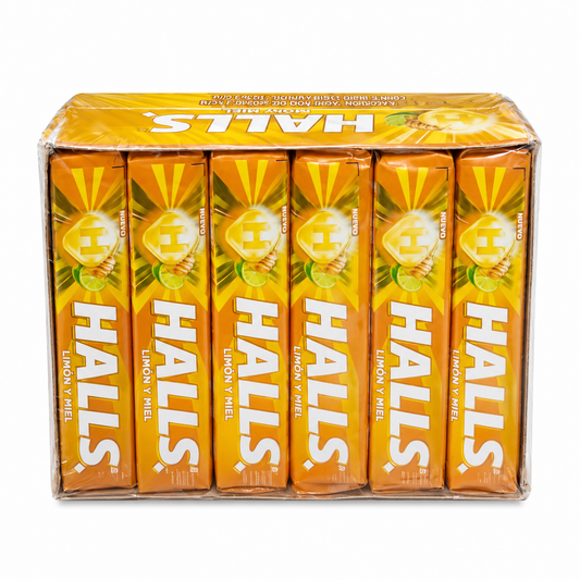 HALLS 9S MIEL Y LIMON