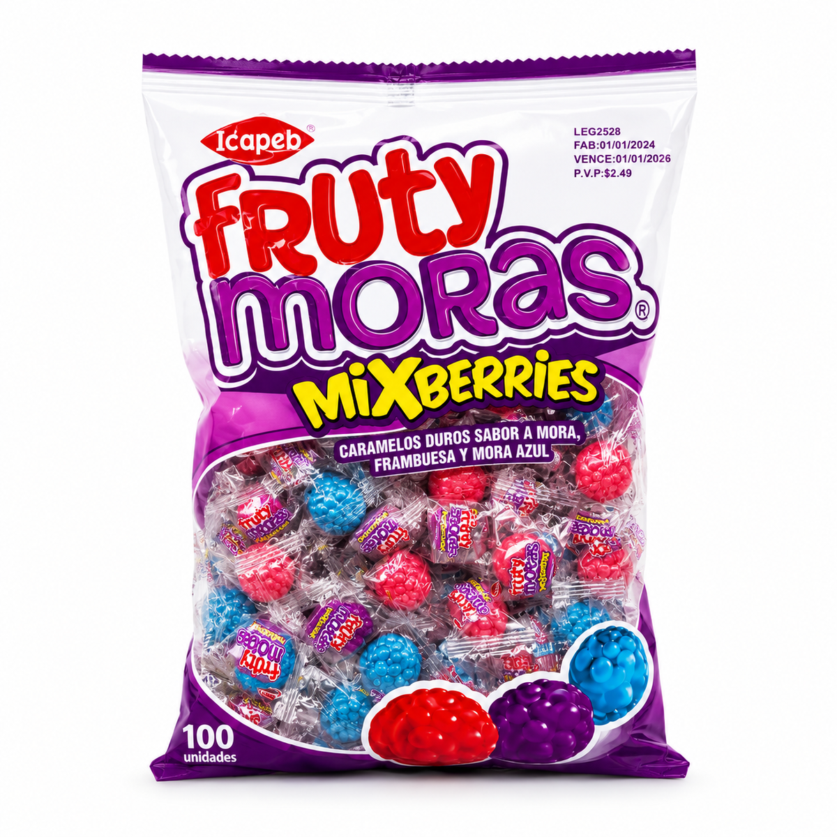 FRUTI MORAS BERRIES