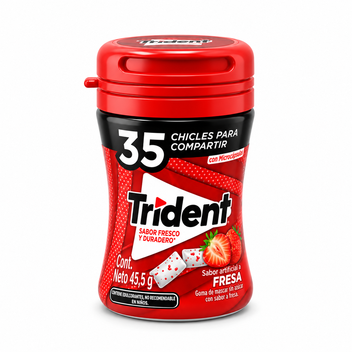 TRIDENT FRESA BOTELLA