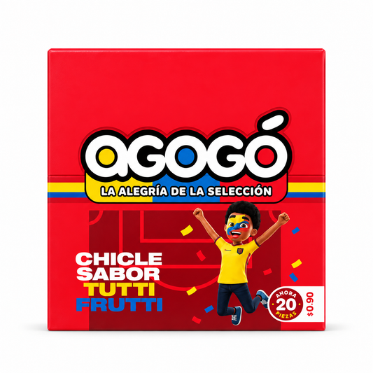 AGOGO TUTTI FRUTTI VALUE PACK X12U