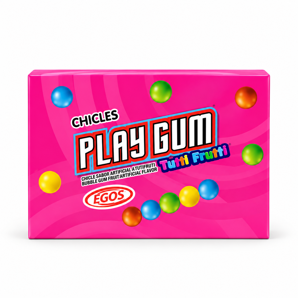 CHICLE PLAYGUM TUTTI FRUTTY X24U