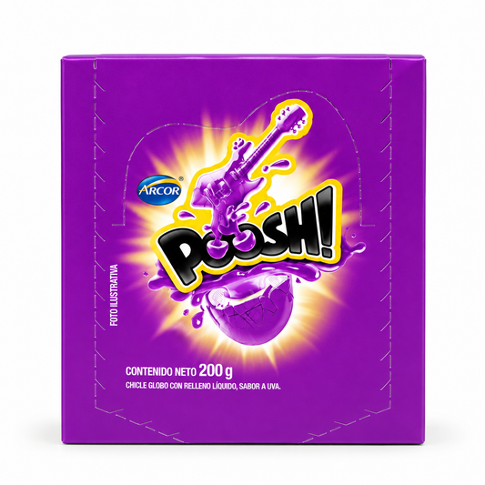 CHICLE POOSH UVA X40U