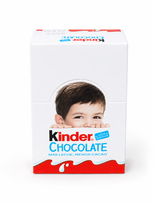 KINDER BARRA DE CHOCOLATE