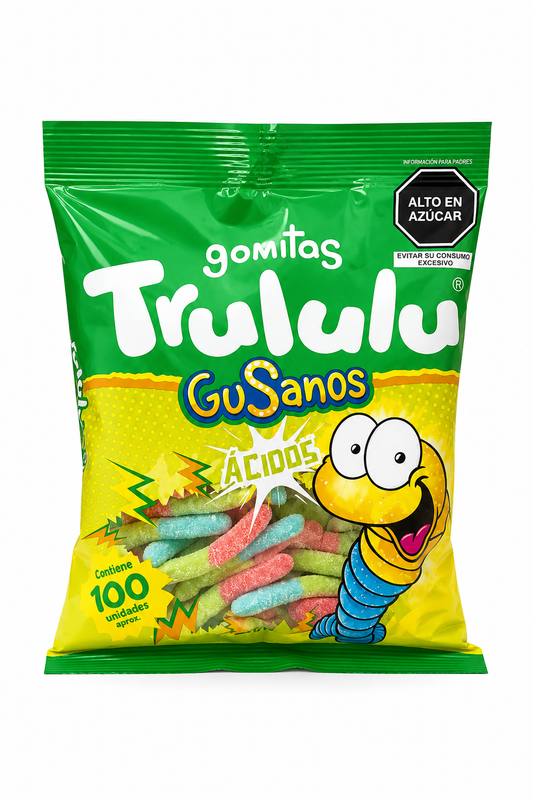 TRULULU GUSANOS 100U