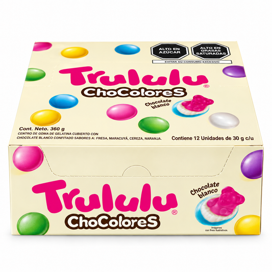 TRULULU CHOCOLRES BLANCO X12U