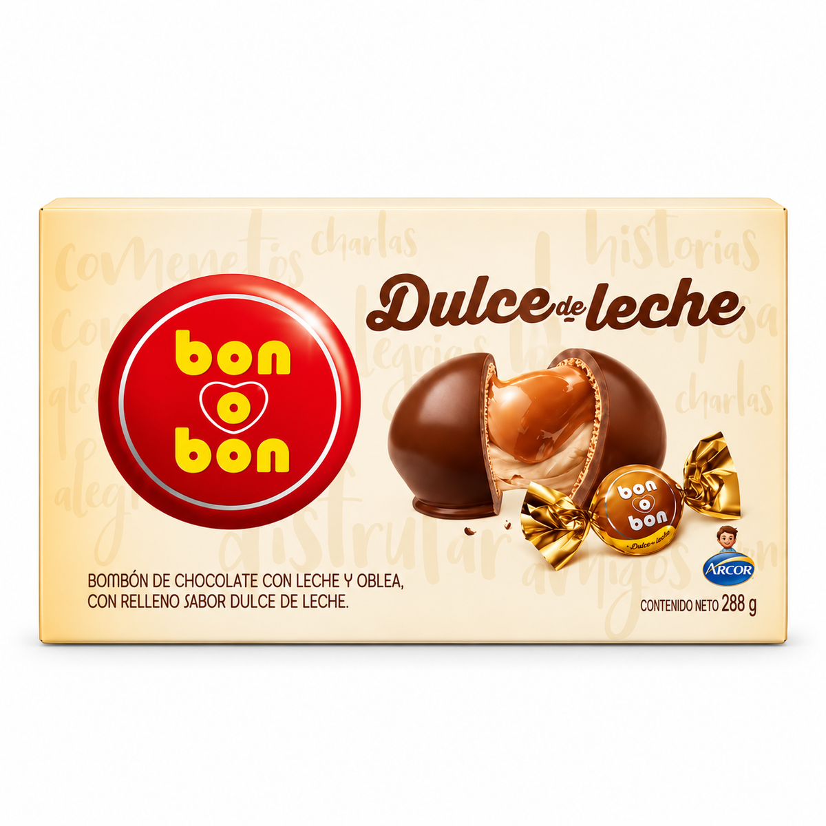 BON O BON DULCE DE LECHE X18U