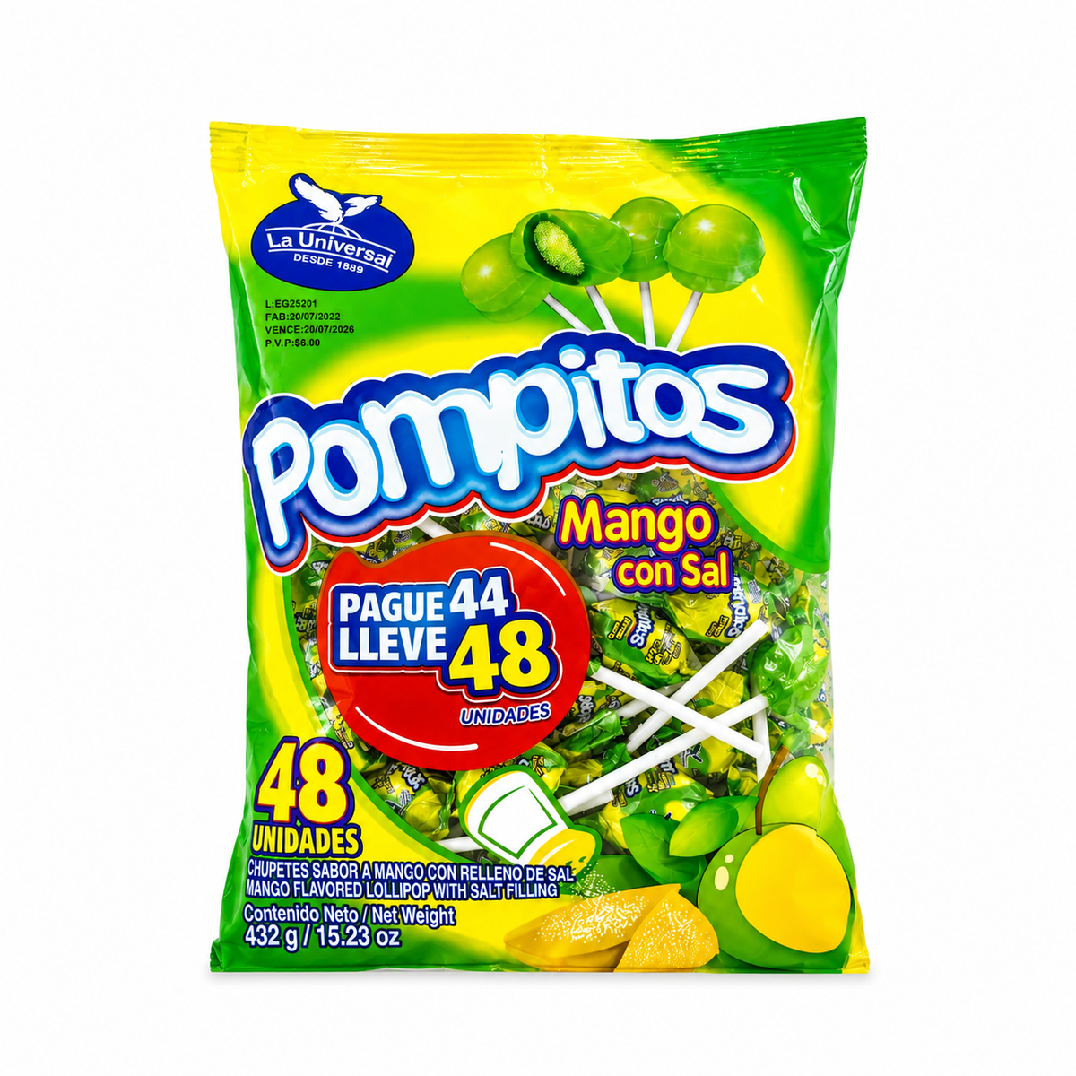 POMPITOS MANGO SAL
