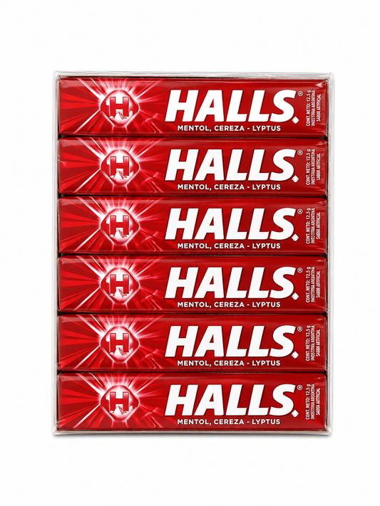 HALLS 9S CEREZA