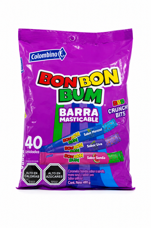 BON BON BUM MASTICABLE SURTIDO