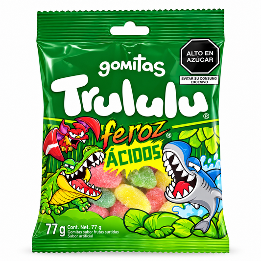 TRULULU FEROZ ACIDOS 80G