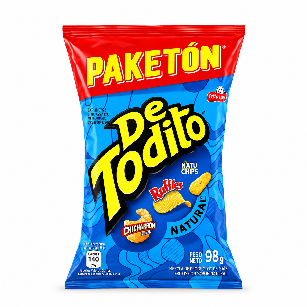 DE TODITO NATURAL PAKETON 98G