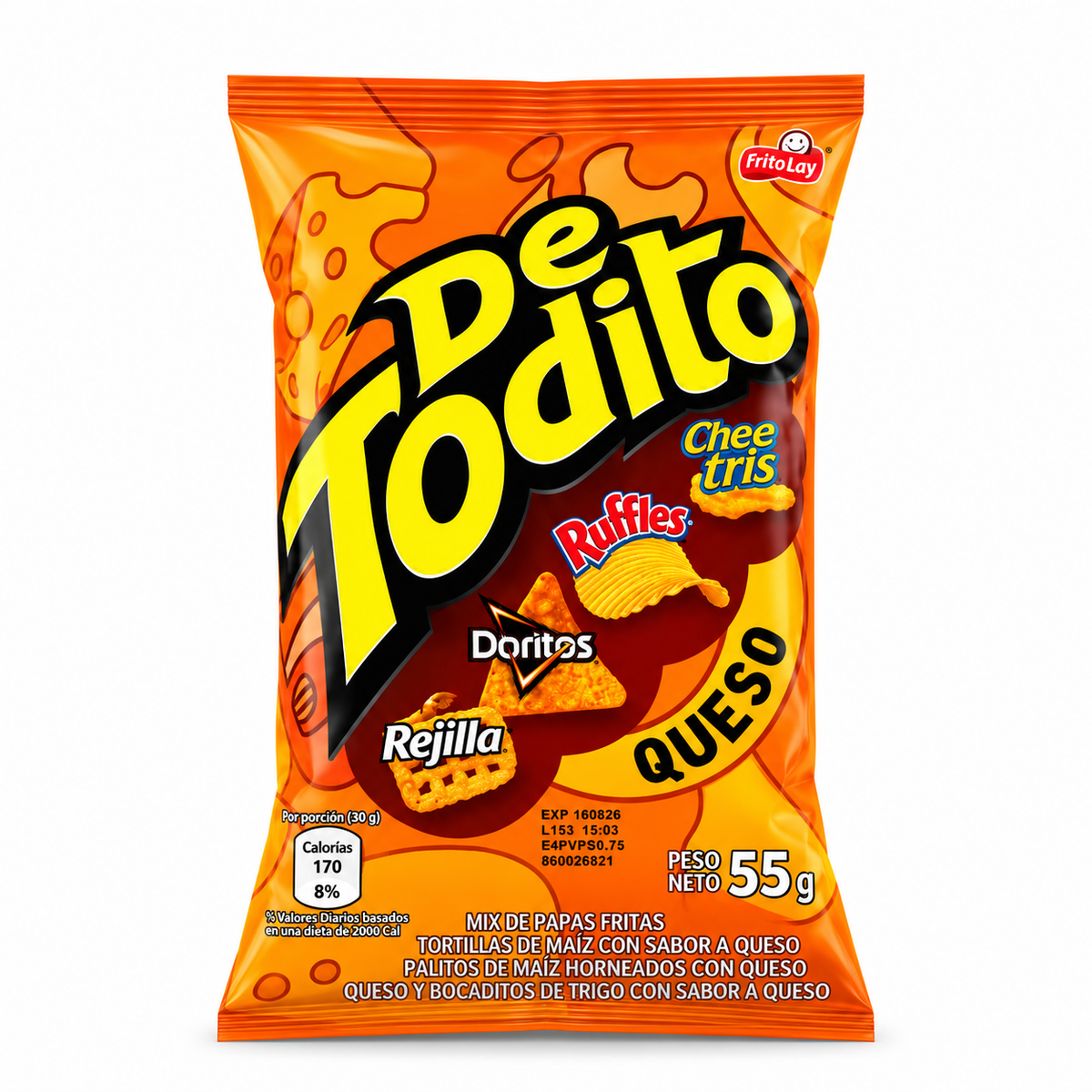 DE TODITO QUESO 55G
