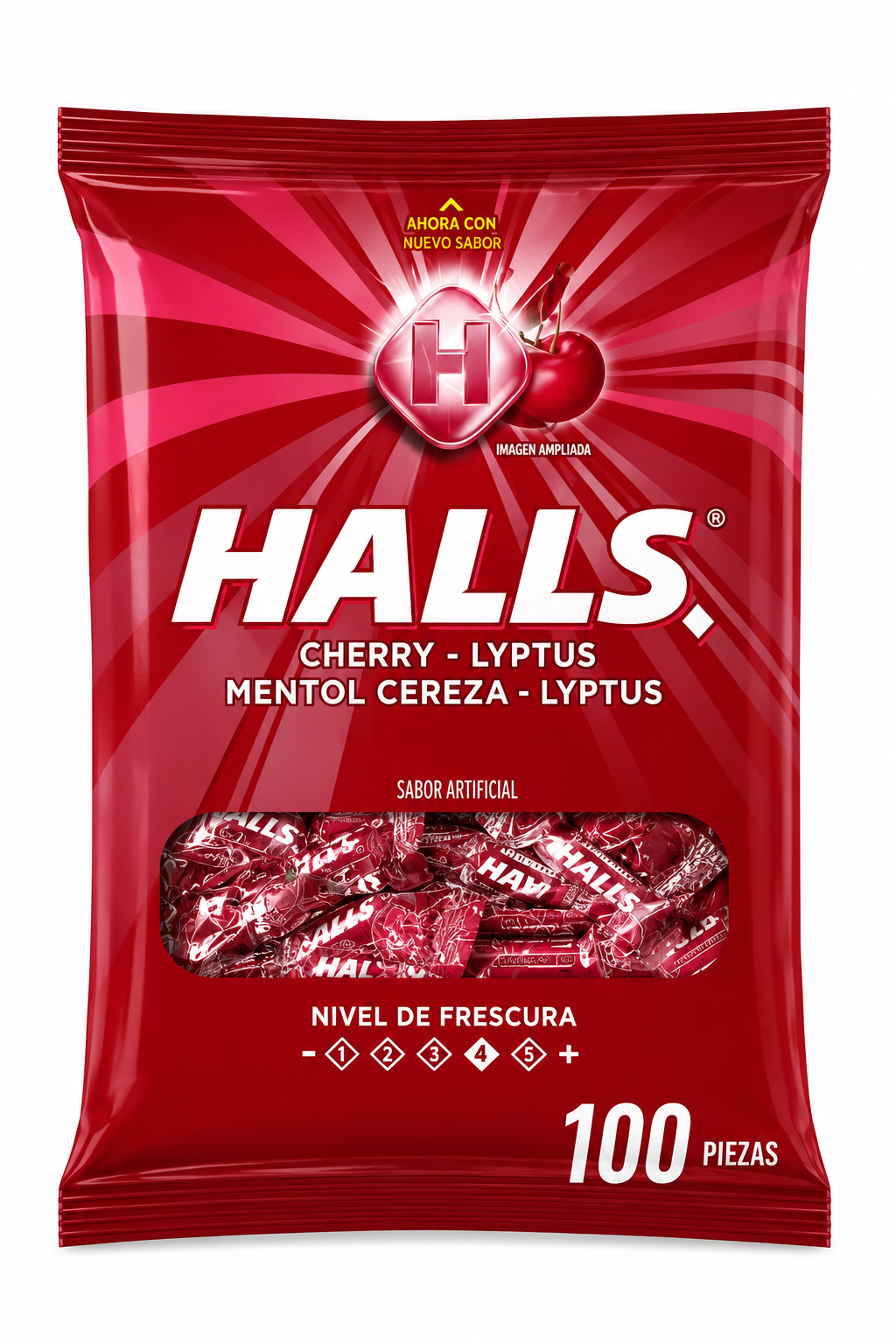 HALLS CHERRY 100U